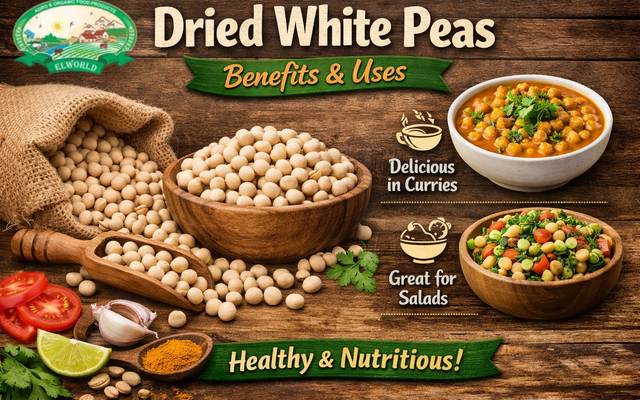 Dried White Peas: Benefits & Uses | elworldorganic