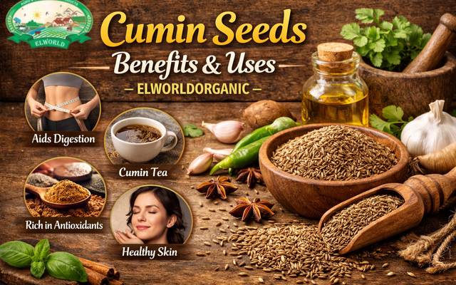Cumin seeds benefits & uses - elworldorganic