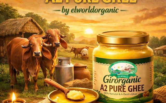 Girorganic a2 pure ghee by elworldorganic