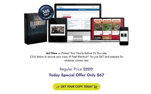 Fatal Blackout Reviews – [Fact Check] Shocking Truth Behind the Viral Survival Story!