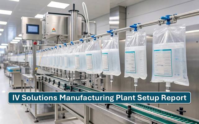 IV Solutions Manufacturing Plant DPR & Unit Setup 2026: Machinery Cost, CapEx/OpEx, & ROI
