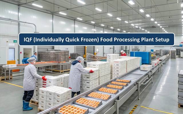 IQF (Individually Quick Frozen) Food Processing Plant Setup in 2026: Machinery Requirements, and Profit Potential