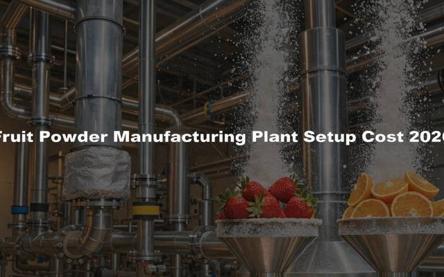 Cost of Setting Up a Fruit Powder Manufacturing Business in 2026: Demand Analysis, & ROI Insights