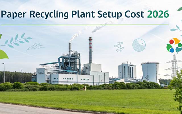 Paper Recycling Plant DPR & Unit Setup Cost 2026: Business Plan, CapEx/OpEx & ROI Insights