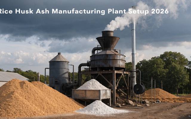 Rice Husk Ash Manufacturing Plant Project Report 2026: Setup Cost, Process Flow & Profit Analysis