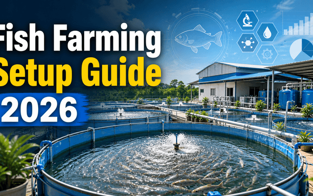 How to Setup a Fish Farming Business in 2026: Complete Step-by-Step Guide
