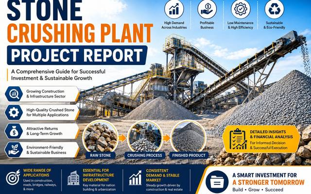 Setting Up a Stone Crushing Unit: DPR with Machinery, Raw Materials and Cost Analysis