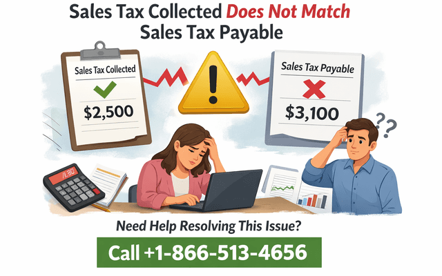 QuickBooks Sales Tax Collected vs. Payable Mismatch? Fix It Now