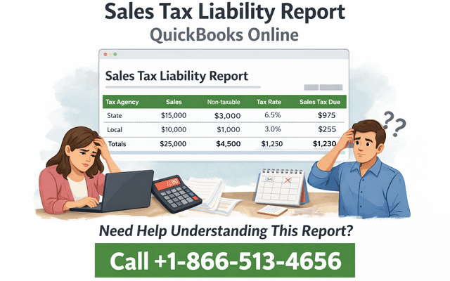 How to Run the Sales Tax Liability Report in QuickBooks Online