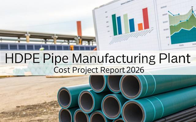 Cost Analysis for HDPE Pipe Manufacturing Plant 2026: Setup and Market Trends
