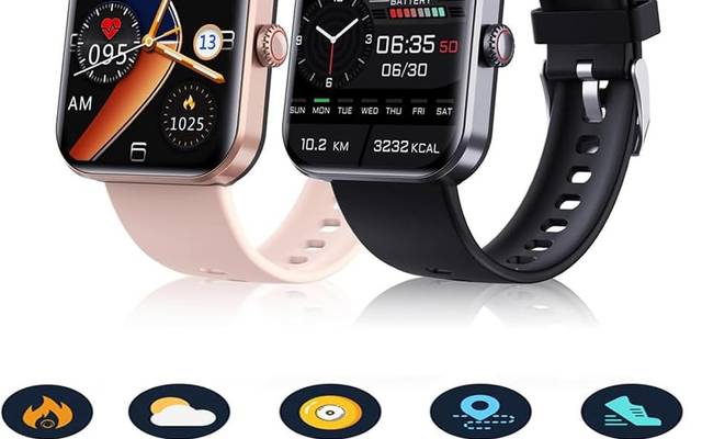 Aptofit TrackPro: Smart Fitness Watch with GPS, Calorie Counter & 24/7 Health Insights!