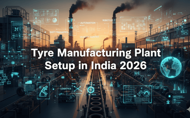 Tyre Manufacturing Plant DPR & Unit Setup Cost in India: Business Plan, ROI & Market Forecast
