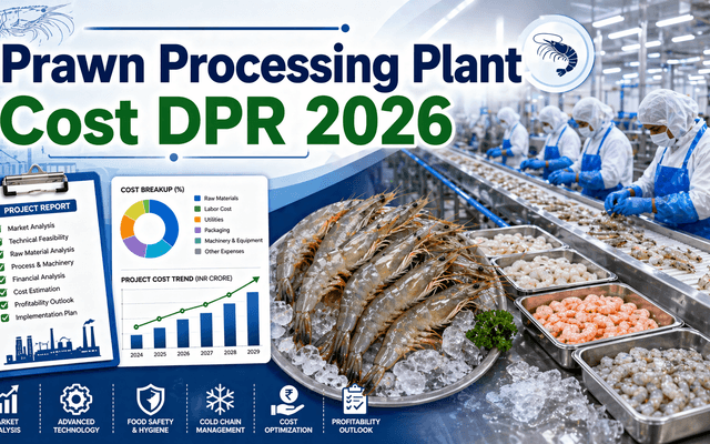 Cost of Setting Up a Prawn Processing Plant 2026: Machinery, CapEx/OpEx, ROI and Raw Materials