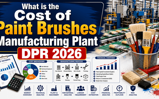 What is the Cost of Paint Brushes Manufacturing Plant in 2026: Licenses & Process Explained