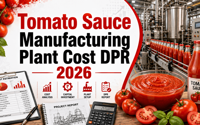 Cost Analysis for Tomato Sauce Manufacturing Plant 2026: Setup Requirements