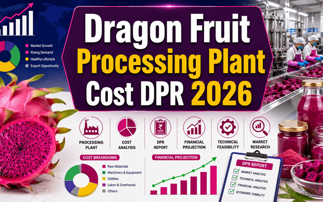 Dragon Fruit Processing Detailed Project Report (DPR) 2026: Financial Modeling and Business Viability Assessment