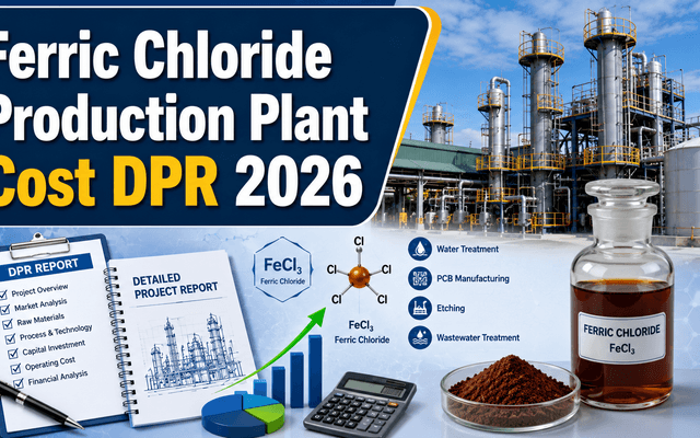 Ferric Chloride Production DPR Report 2026: ROI, IRR, Cash Flow and Profitability Analysis