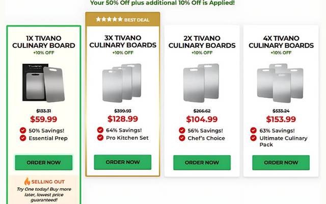 Tivano Cutting Board Reviews [CONSUMER NEWS] What They Don’t Want You to Know!