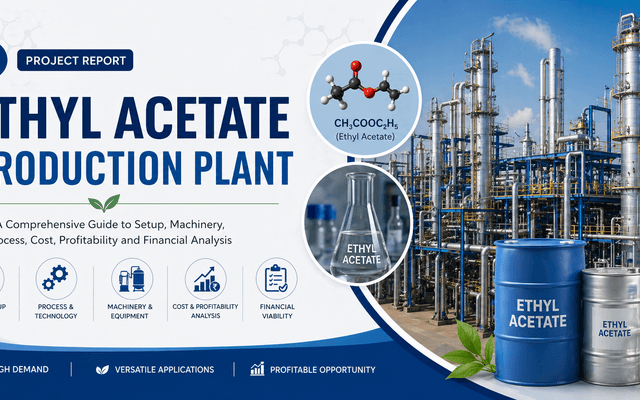 Setting Up an Ethyl Acetate Production Plant: 2026 Cost Structure & Business Analysis