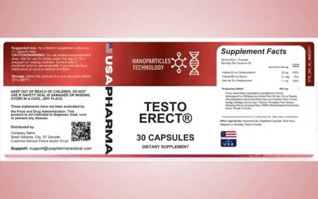 TestoErect Male Enhancement :-Experience Enhanced Vitality with TestoErect Male Enhancement