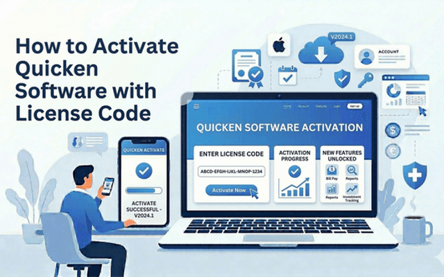 How to Activate Quicken Software with License Code