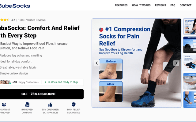 BubaSocks Reviews [Website Fact Check!] Know The Truth Before Buying!

