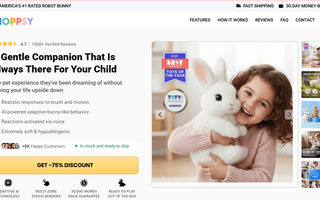 Hoppsy Robot Bunny Review The Truth Behind Before and After Results