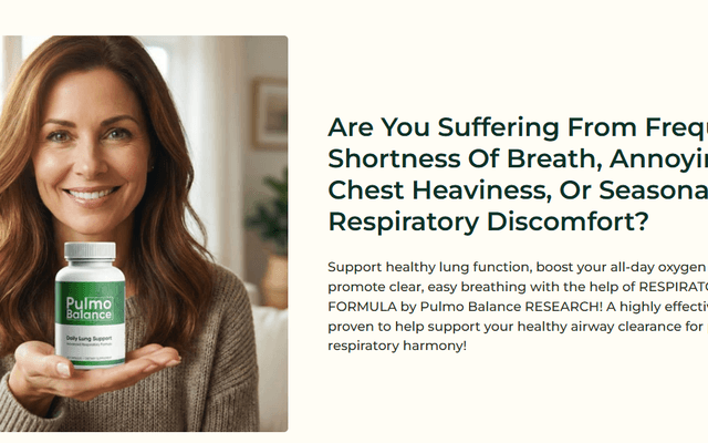 Pulmo Balance Reviews 2026: Clinical Analysis of This OTC Lung Health Supplement