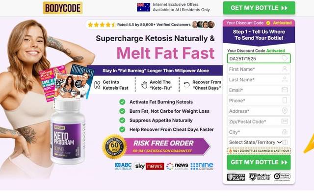 BodyCode Keto Australia Avis : This dietary supplement has changed your life