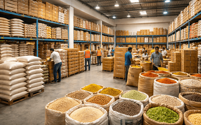 Essential Grocery Items Indian Kitchen