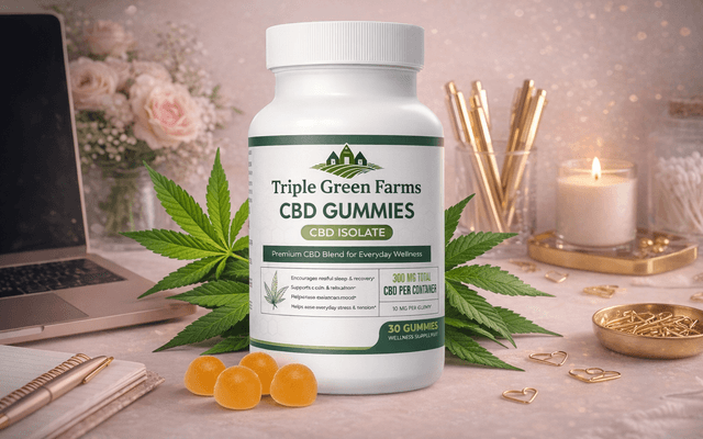 Triple Green Farms CBD Gummies Reviews – Tested for Sleep, Pain & Stress Relief?