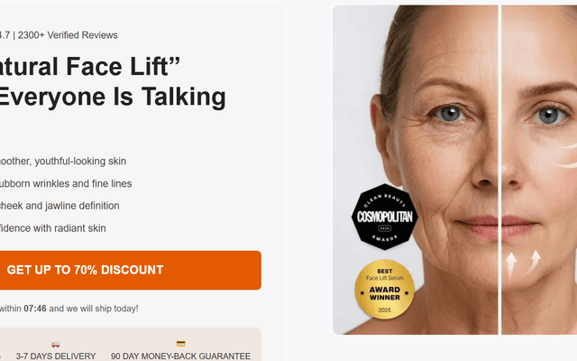 GloraMD Face Lift Serum Review: scam or legit? full breakdown