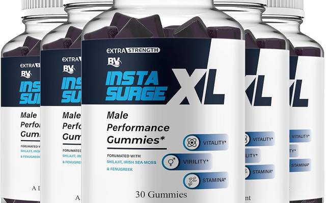 Insta Surge XL Gummies Review : Grow Testosterone & Stamina