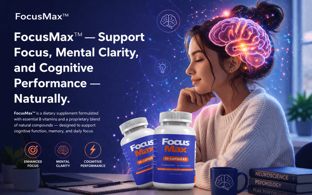 FocusMax Reviews - Is It the Right Choice for Mental Clarity & Focus?