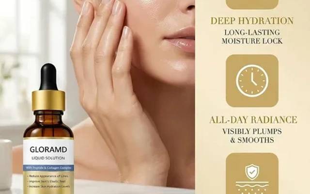 GloraMD Face Lift Serum: Advanced Anti-Aging Formula for Firm, Smooth & Plump Skin Texture!