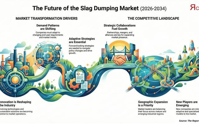Slag Dumping Market Outlook Shows Strong Rise to USD 25.34 Billion