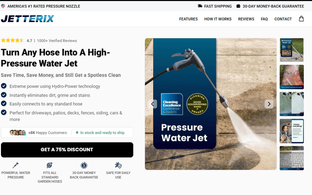 Jetterix Pressure Nozzle Reviews EVERY CONSUMER You Need To Know Before Buying!!!