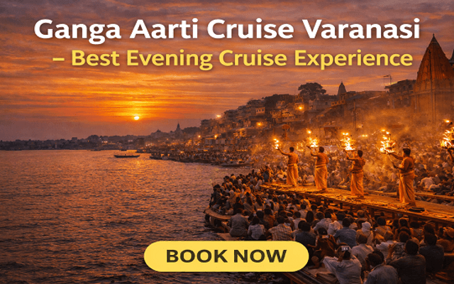 Evening Ganga cruise in Varanasi