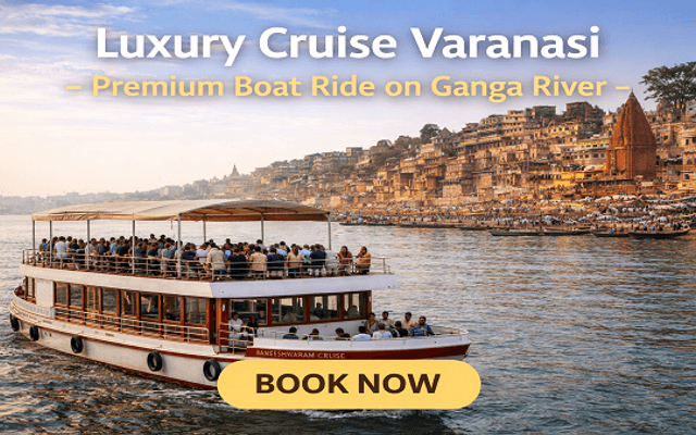 Luxury Cruise Varanasi – Premium Boat Ride on Ganga River