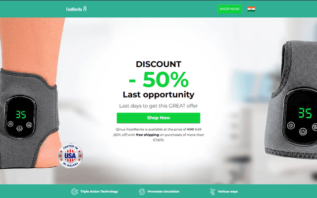 Qinux FootRevita Reviews: Everything About This Smart Foot Wrap You Need to Know?