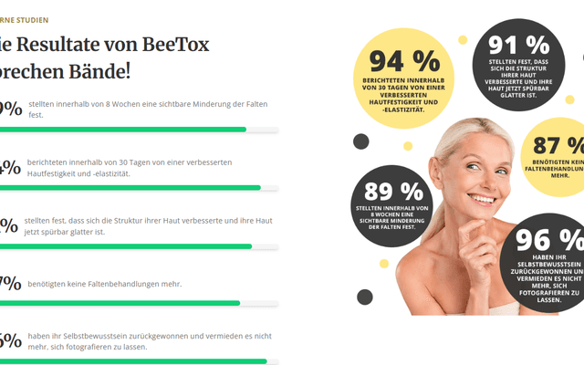BeeTox Anti-Aging Germany Ehrliches Urteil: Ist es wirklich „Botox in der Flasche“ oder nur ein Hype?
