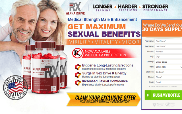 Alpha Drive RX ME [US,CA] Reviews & Cost!