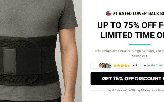 WellaBack Posture Corrector Advanced Back Brace for Posture Correction and Comfort