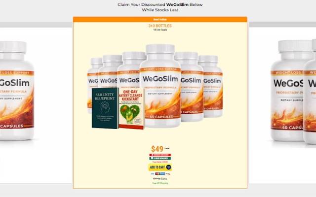 WeGoSlim Reviews (Consumer Warning!) – Read This Before You Order!