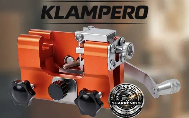 Qinux Klampero  – Easy Chainsaw Sharpening Solution