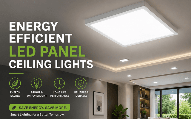 Energy Efficient LED Panel Ceiling Lights