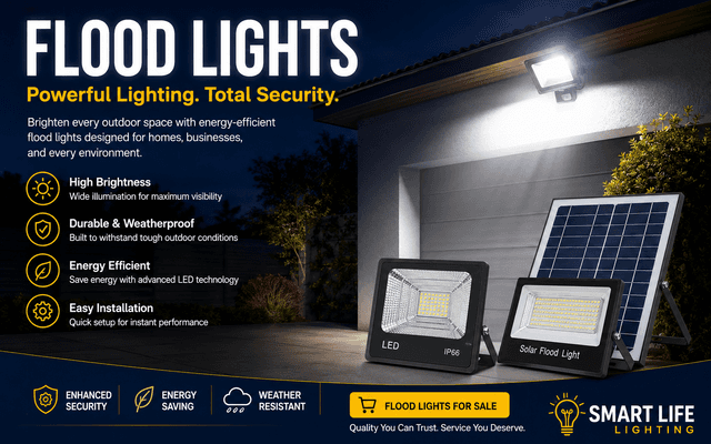 Flood Lights | Lighting for Every Outdoor Space