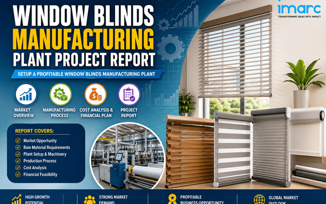 How to Setup a Window Blinds Manufacturing Plant 2026: Cost, Licenses & Process Explained