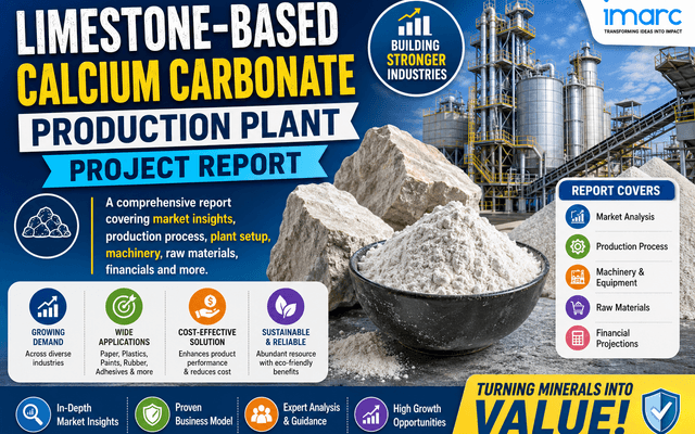 How to Setup a Limestone Based Calcium Carbonate Production Plant 2026: Machinery Requirements and Cost Analysis