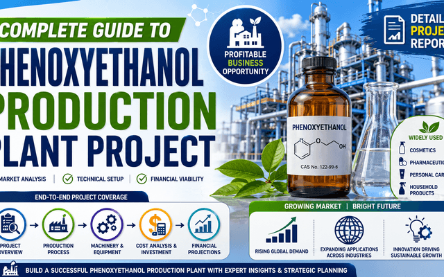 Phenoxyethanol Production Plant Cost 2026: Industry Overview, Machinery Costs and Profitability Assessment